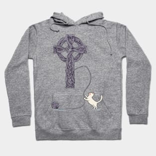 Cat’s Celtic Cross Hoodie